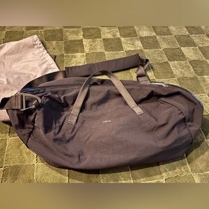 Bellroy Black Venture Duffel Bag